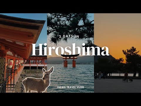 2 Days in Hiroshima ⛩️ | Miyajima Island & Mount Misen + Tokyo sightseeing | Travel Vlog