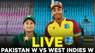 Live | Pakistan Women vs West Indies Women | 2nd T20I 2024 | PCB