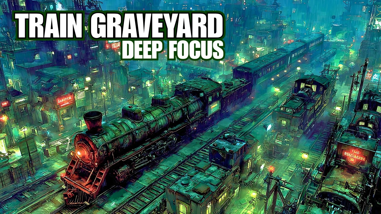 Train Graveyard Vol.3 · 4AM Forgotten Engines · 12H Deep Focus Lo-Fi