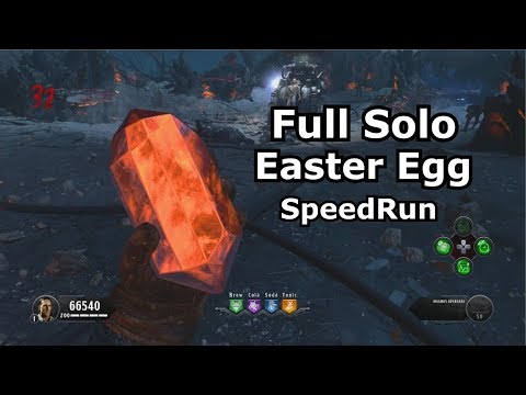 Solo Blood Of The Dead Full Easter Egg Speedrun