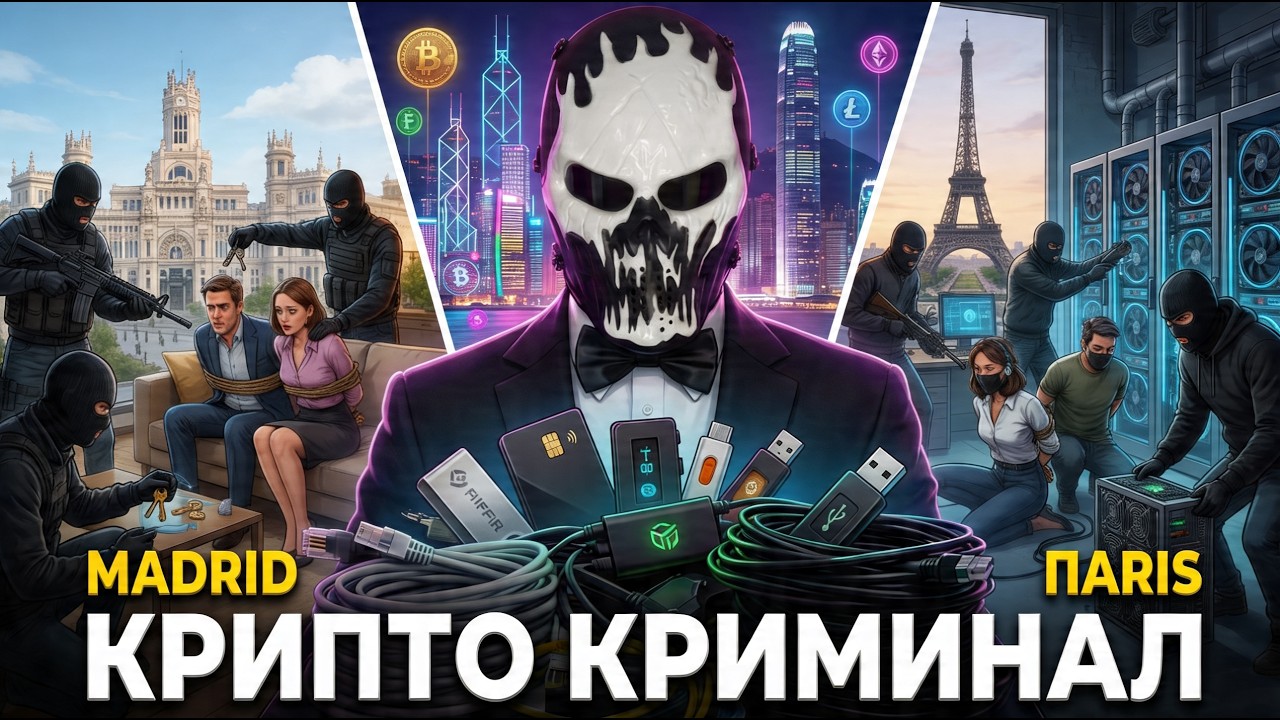 ИХ ПЫТАЛИ ЗА БИТКОИН: РЕАЛЬНЫЕ КЕЙСЫ КРИПТО-ОГРАБЛЕНИЙ - МАДРИД, ПАРИЖ, ГОНКОНГ | КРИМИНАЛЬНЫЙ ОБЗОР