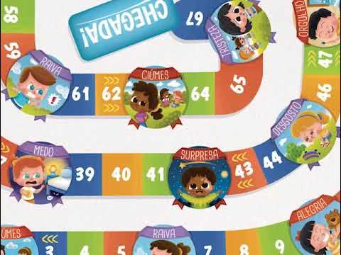 Jogo Expressando Emoções Brinquedo Educativo - Brincadeira de Crian