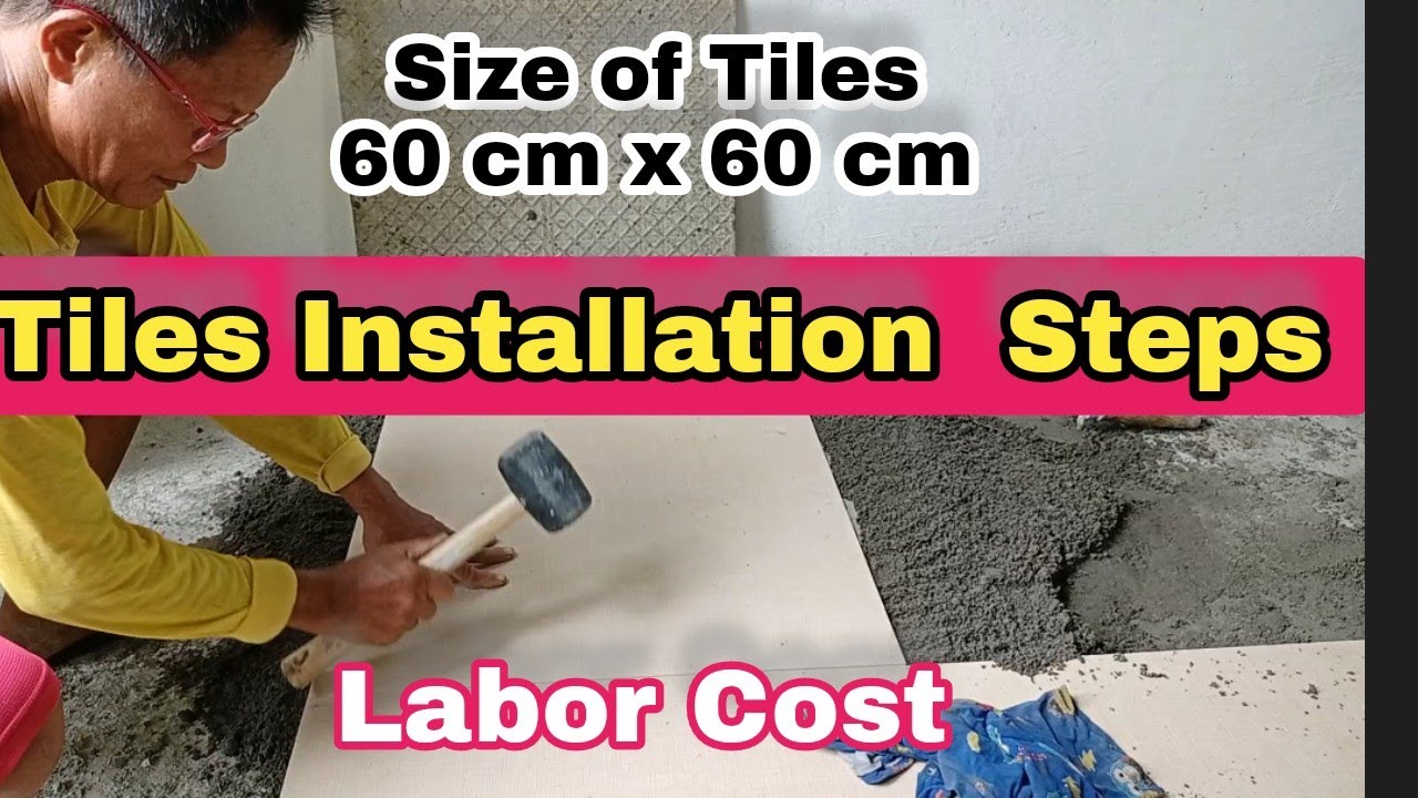 Tile Installation Steps + Labor Cost YouTube