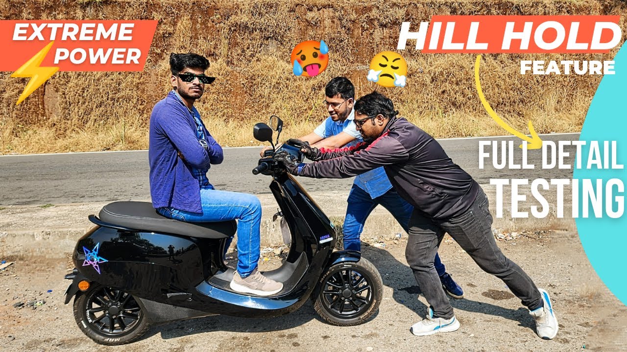 View of Detail review testing of hill hold assist feature from move os 3 🤩| 1st ...
