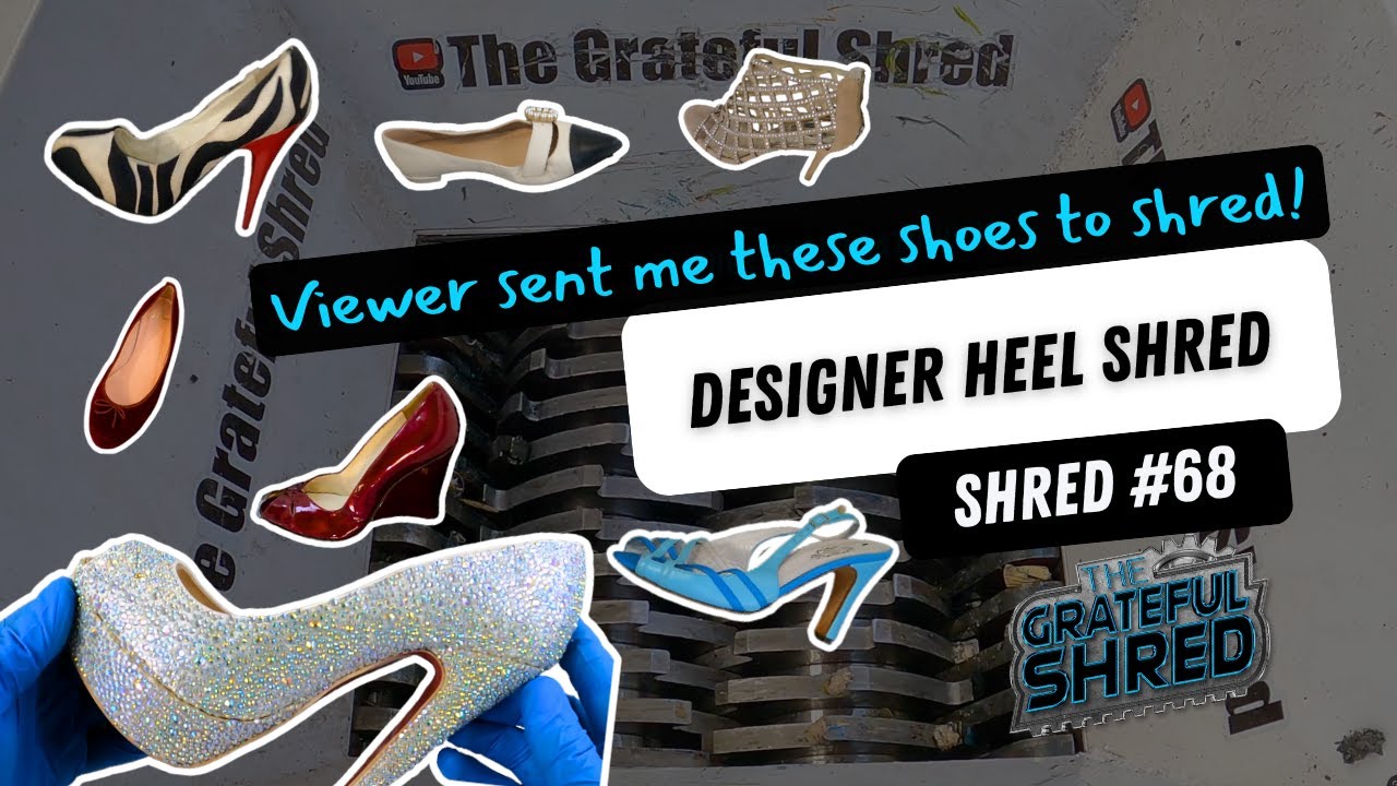 Viewer Sent Me These Designer Shoes To Shred! Shoe Shred Saturday