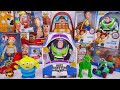 Unboxing Disney Pixar Toy Story toy collection ASMR | Buzz Lightyear &amp; Aliens &amp; Rex &amp; Jessie
