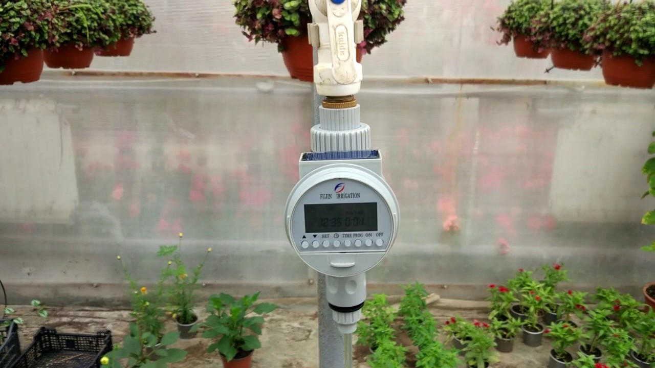 Программируемый контроллер подачи воды Fujin irrigation. YouTube