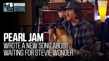 Eddie Vedder Wrote New Pearl Jam Song About Waiting for Stevie Wonder