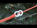 Steel washers tension locking system  tarp tensioner  wilderness survival tips  cbys paracord