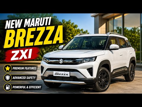 New Maruti Brezza ZXi 2026 Complete Walkaround & Detailed Review