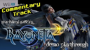 BAYONETTA 2 DEMO (Wii U) - Playthrough with Commentary