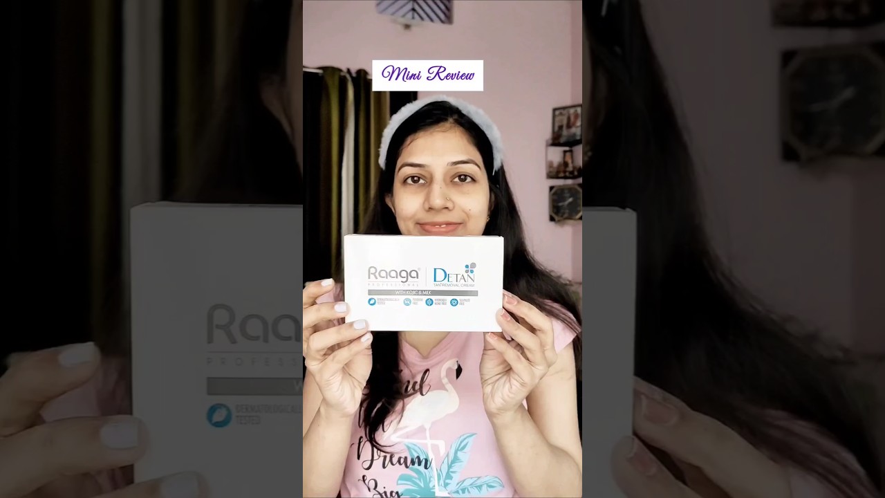 Raaga DeTan Cream Review#youtubeshorts #shorts #detanpack
