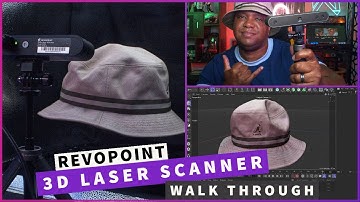 3D Scanning with Revopoint Pop 2 Laser Scanner + Free 3D Model