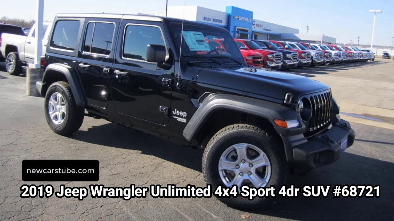 2019 Jeep Wrangler Unlimited Sport 4x4 in Sallisaw, OK Stock 68721