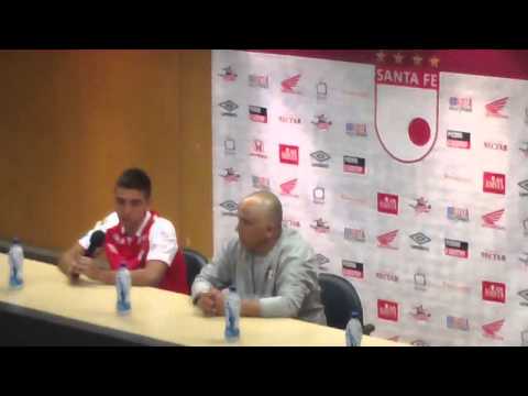 Rueda de prensa   Dario Rodriguez y Víctor Rozo