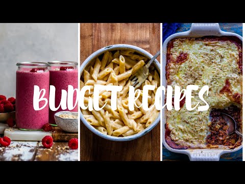 £20 VEGAN WEEKLY BUDGET RECIPES