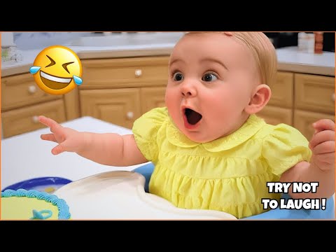 Funniest & Cutest Baby Reactions 2026 😍🤣 Can You Beat This Try Not To Laugh?