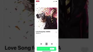 Anarchy Love Song Feat Aisha Youtube