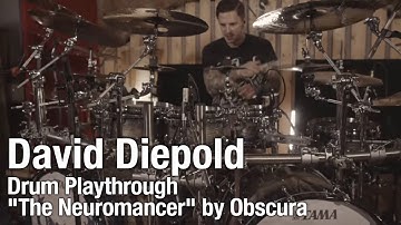 TAMA Artist David Diepold | Drum Playthrough "The Neuromancer" by Obscura