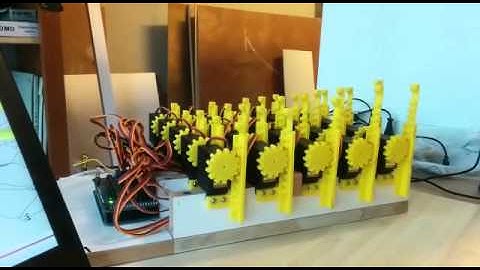 Kinetic Surface System Prototype