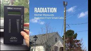 Mother measures radiation from "small" cell towers