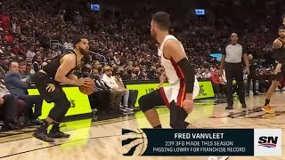 Fred VanVleet Breaks Raptors Single Season 3PT Record