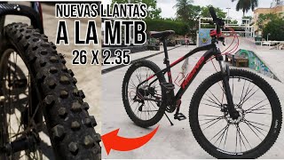 Le pongo llantas más grandes a la MTB BARATA DE COPPEL | Lotus Karma 26 x 2.35