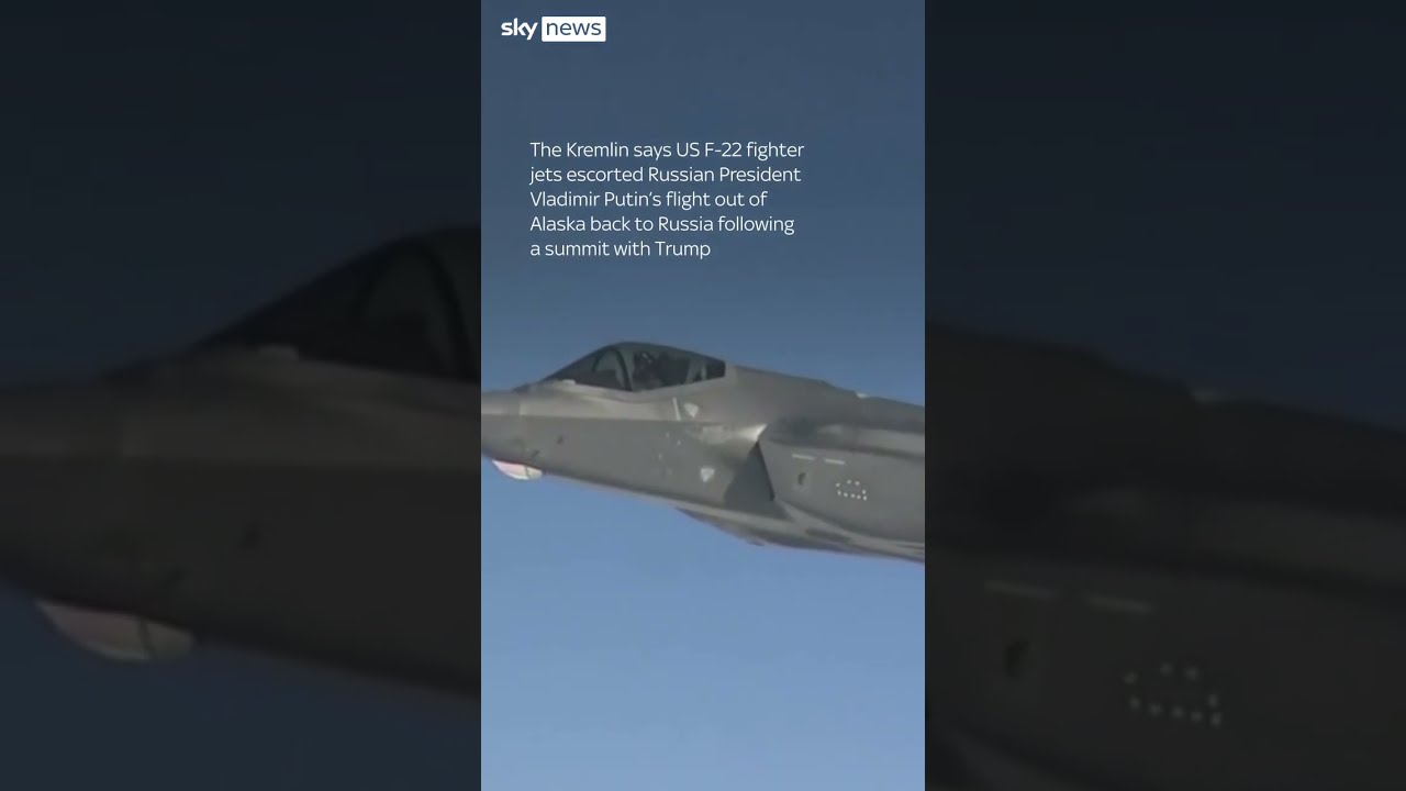 US Fighter Jets Escort Putin S Plane Out Of Alaska