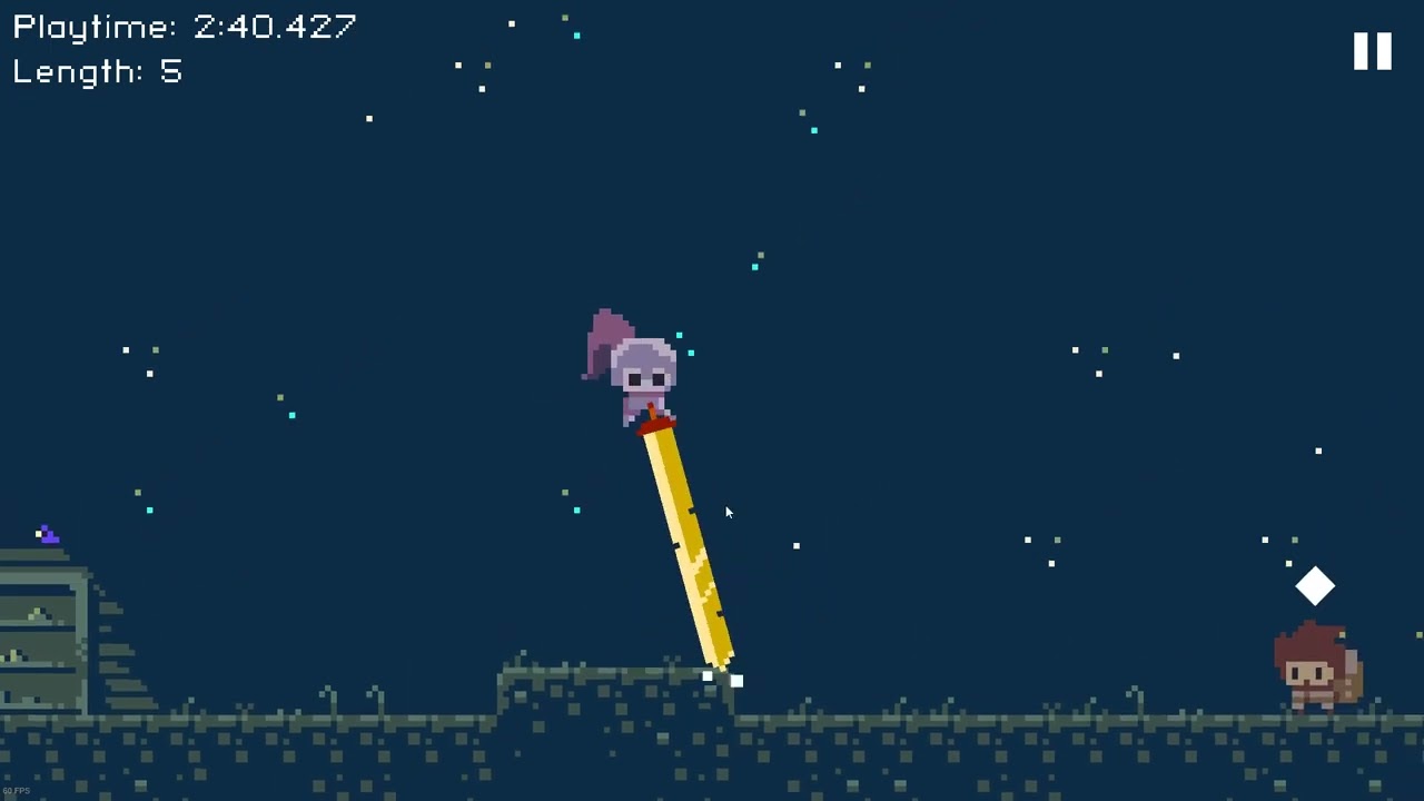 Deepest sword speedrun any% 4:20.452