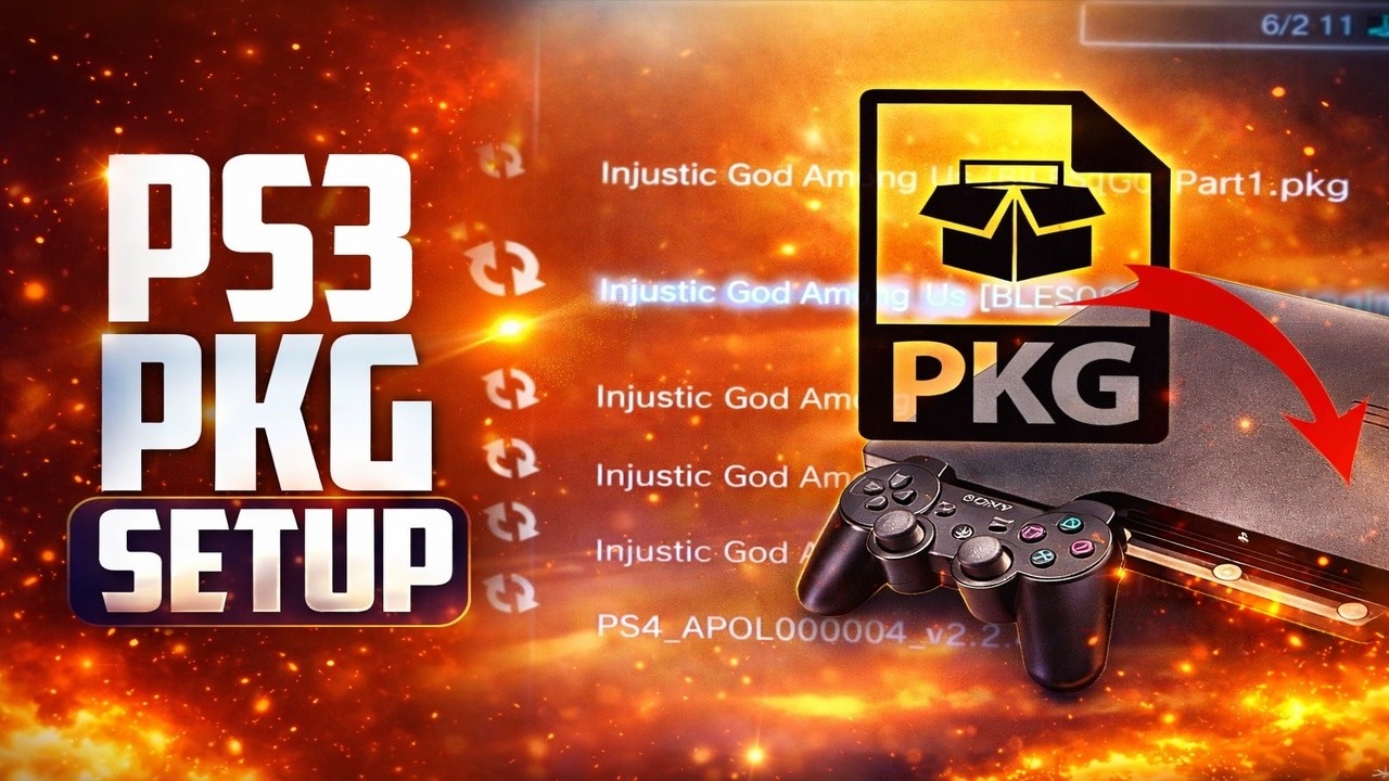 How to Install PKG Files on PS3 (HEN) | Full Setup Guide 2026
