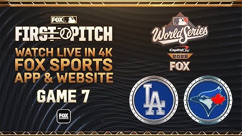 Dodgers at Blue Jays | World Series Game 7 #FirstPitch | MLB on FOX
