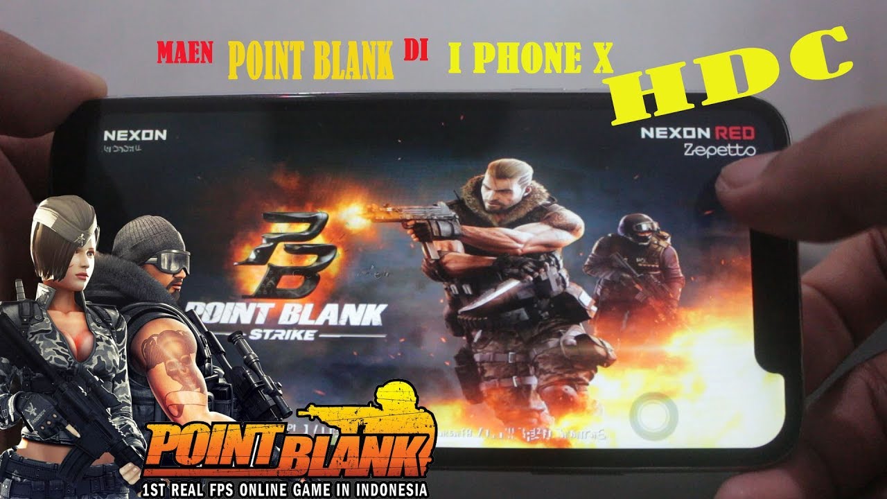 MAIN POINT BLANK DI IPHONE X HDC (RAM 3GB) - 2020
