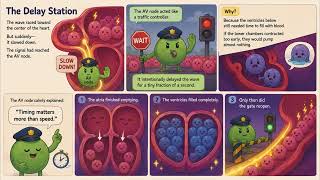 How the Heart’s Electrical Wave Works | Pacemaker Cells, AV Node &amp; Arrhythmia Explained