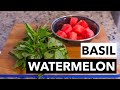 Green Smoothie Recipe 27: Basil Watermelon Delight (from 30-day GSC)