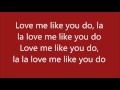 Ellie Goulding - Love Me Like You Do (Lyrics)