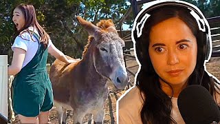 Maya was SHOCKED when Janet did this to the donkeys