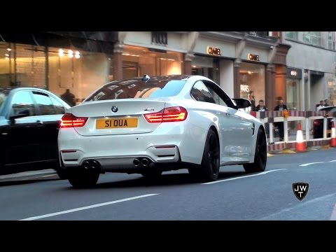 2015 BMW M4's INVASION In London! REVS, Accelerations & More SOUNDS!