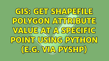 GIS: Get shapefile polygon attribute value at a specific point using Python (e.g. via PyShp)