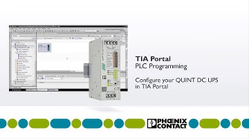 Configure your QUINT DC UPS in TIA Portal