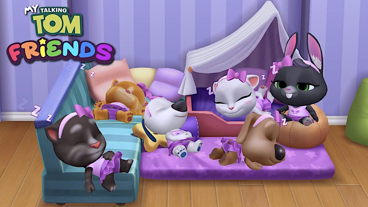 Angela And Becca Talking Tom And Friends