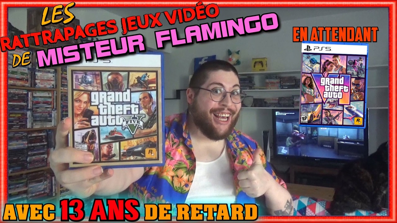 J’ai Enfin Terminé GRAND THEFT AUTO V, Mais 13 Ans Après Sa Sortie Initiale 🤦‍♂️ | Misteur Flamingo