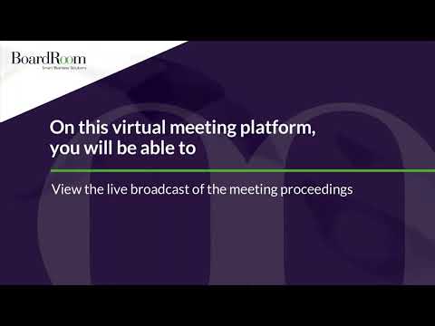 BoardRoom Suite of Services, featuring Virtual Meetings
