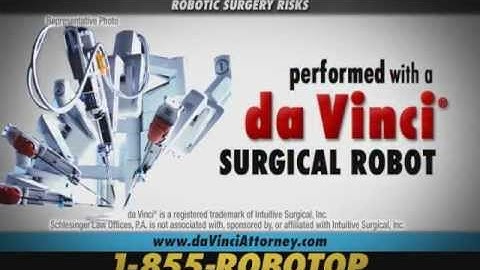 DAVINCI ROBOTIC SURGERY ATTORNEY