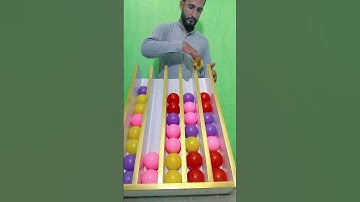 Fun&chois colour balls sorting challenge game #ytshorts #satisfying #games #asmrvideos #fun #asmr