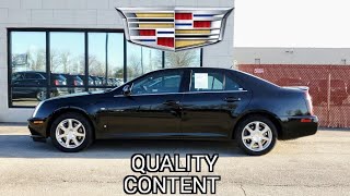 Match Highlights 2006 Cadillac STS interior quality check