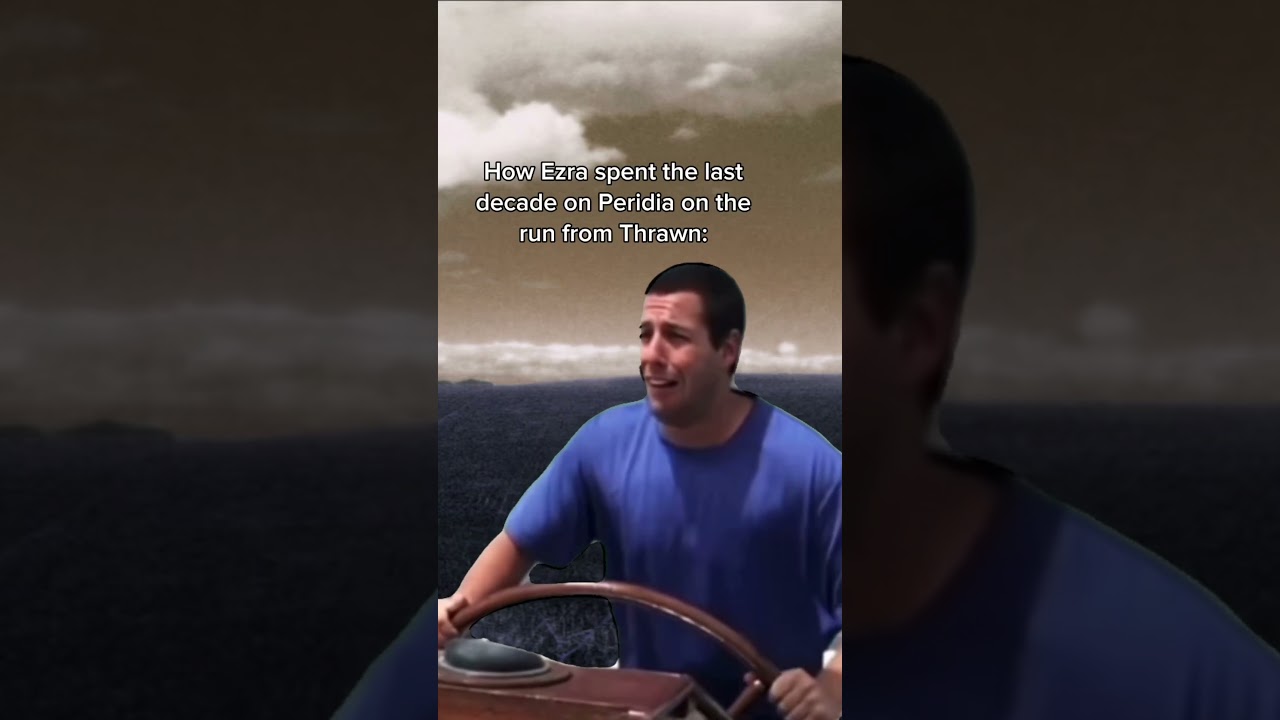 What Ezra did on Peridia… atleast he had the turtle guys 😂 