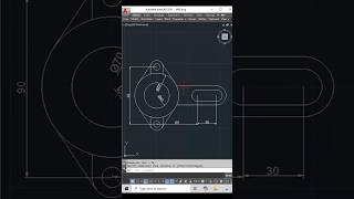 AutoCAD Magic ✨ Mechanical Drawing in Seconds #trending #viral #reels #cjp #shorts #autocad