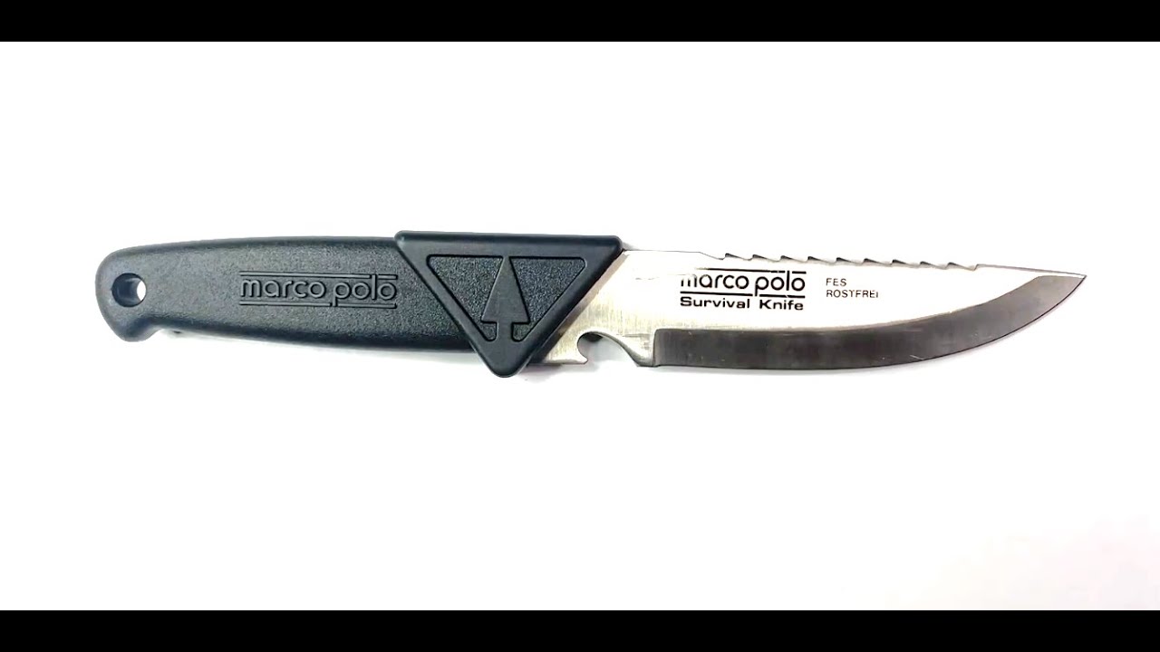 Marco Polo Survival Knife Germany Rostfrei - YouTube