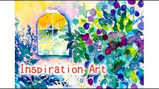 【Painting Process】Inspiration Art  with healing music 2