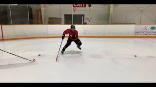 MINOR HOCKEY DRILL - Quick Feet & Change of Direction